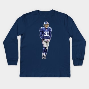 Jason Sehorn • New York Giants Kids Long Sleeve T-Shirt